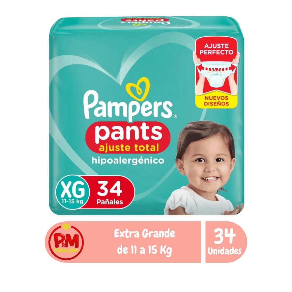 Pampers Pants Ajuste Total XG