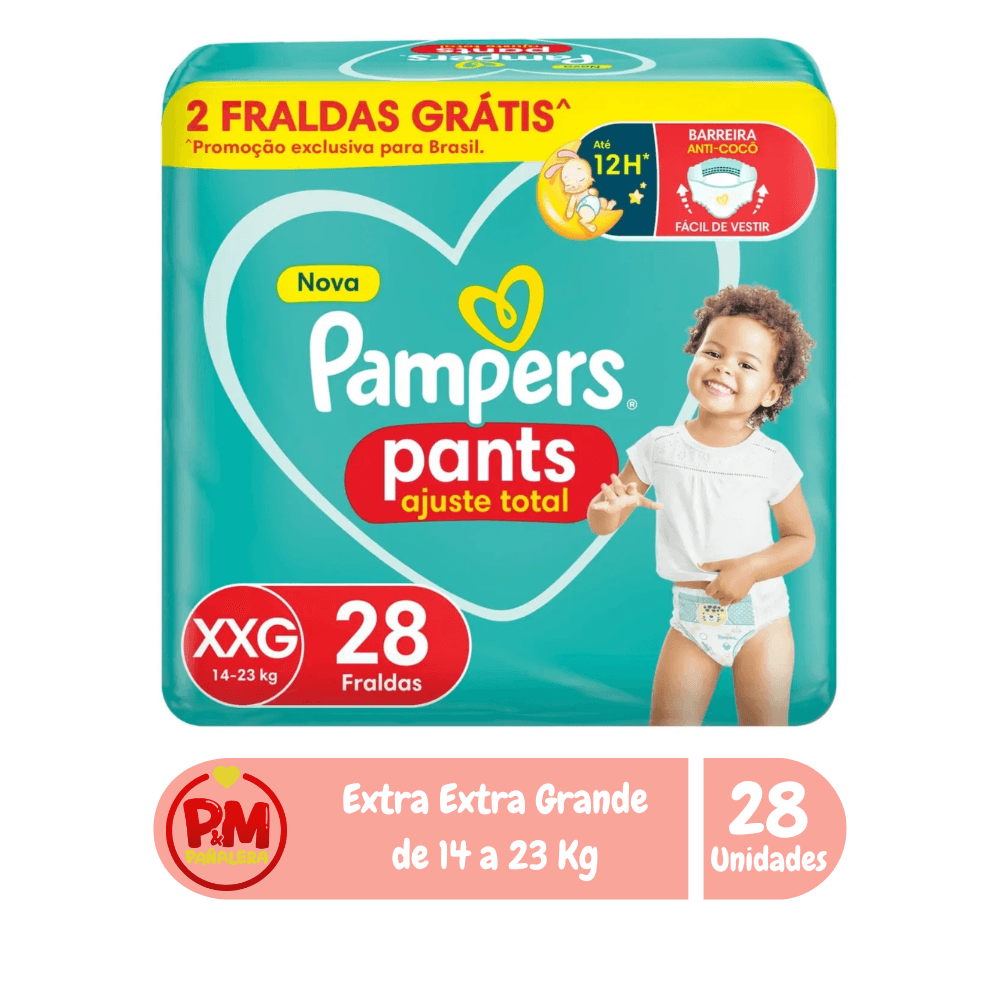 Pampers Pants Ajuste Total XXG
