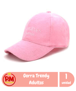 Trendy Gorra Adulto Rosa