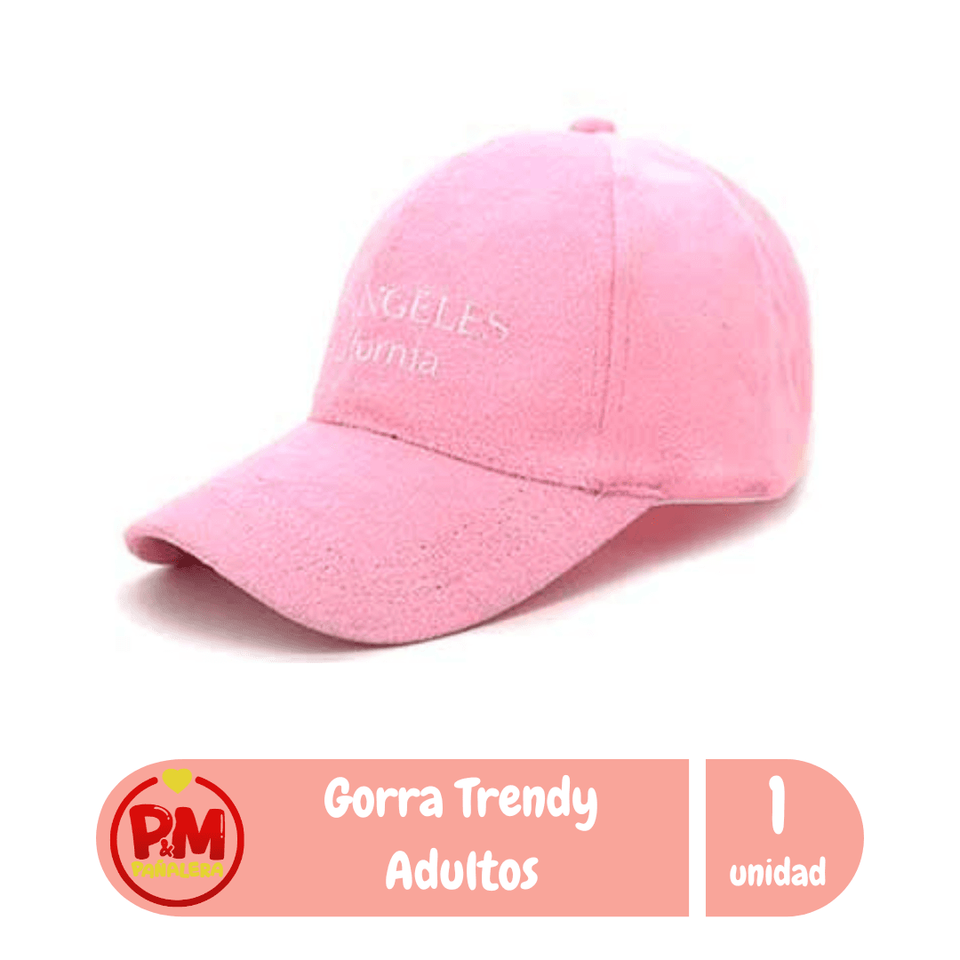 Trendy Gorra Adulto Rosa