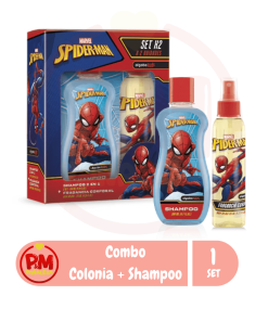 Algabo Shampoo + Colonia Spiderman