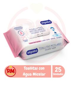 Algabo Toallitas de agua micelar