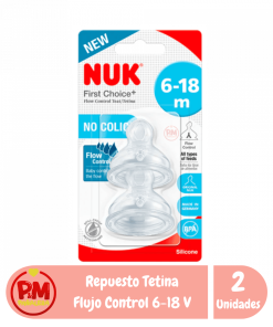 Tetina NUK First Choice + Control de Flujo