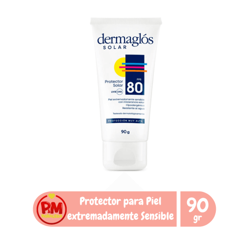 Dermaglós Protector Solar con FPS 80