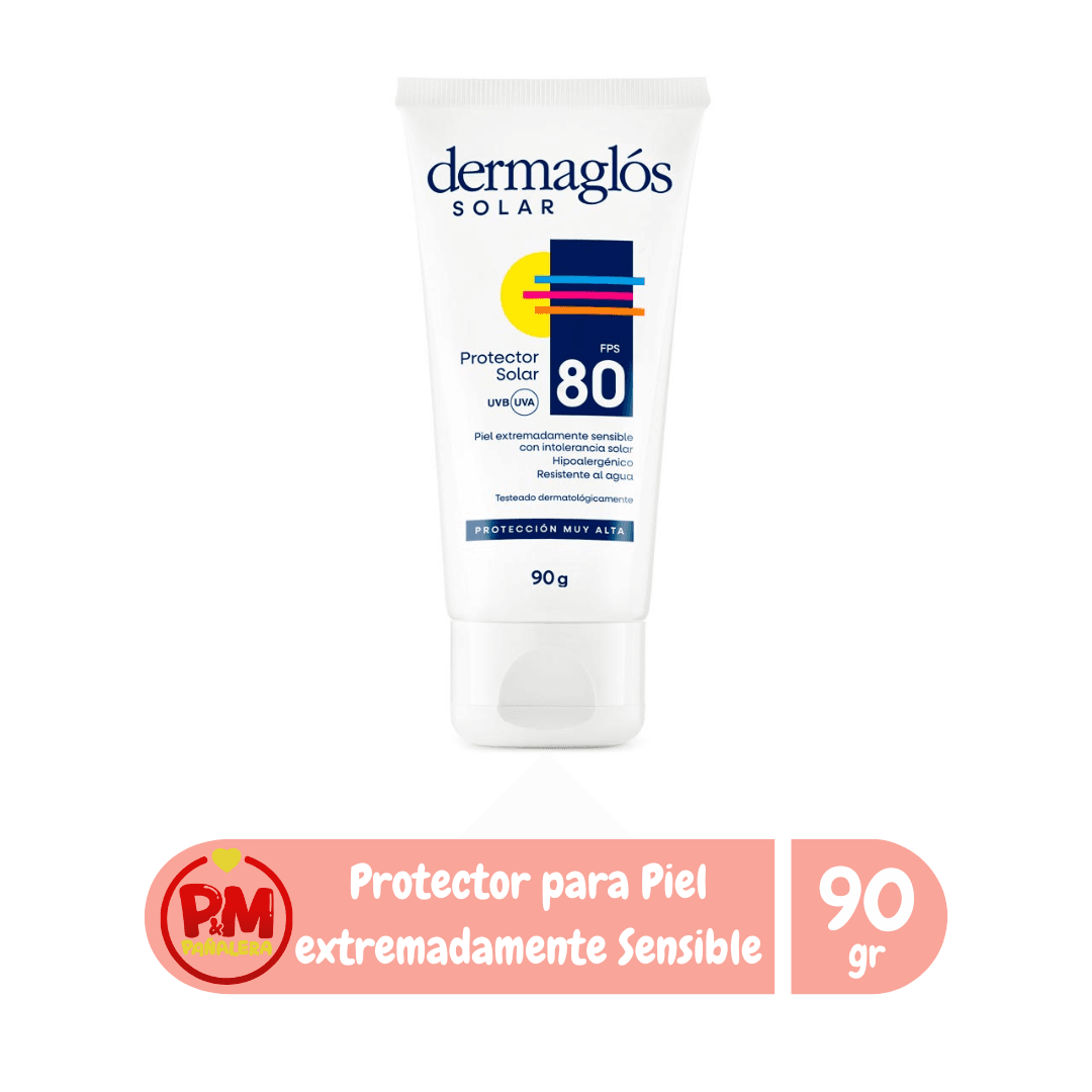 Dermaglós Protector Solar con FPS 80