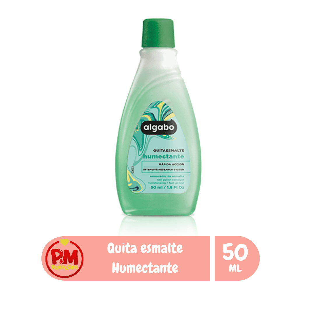 Algabo Quitaesmalte humectante con silicona 50ml