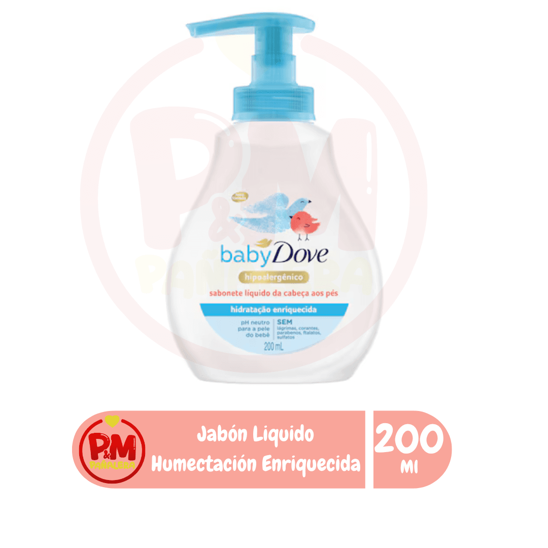 Dove Jabón Líquido de la Cabeza a los Pies Humectación Enriquecida