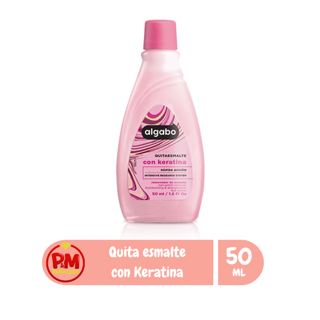 Algabo Quitaesmalte con Keratina 50ml