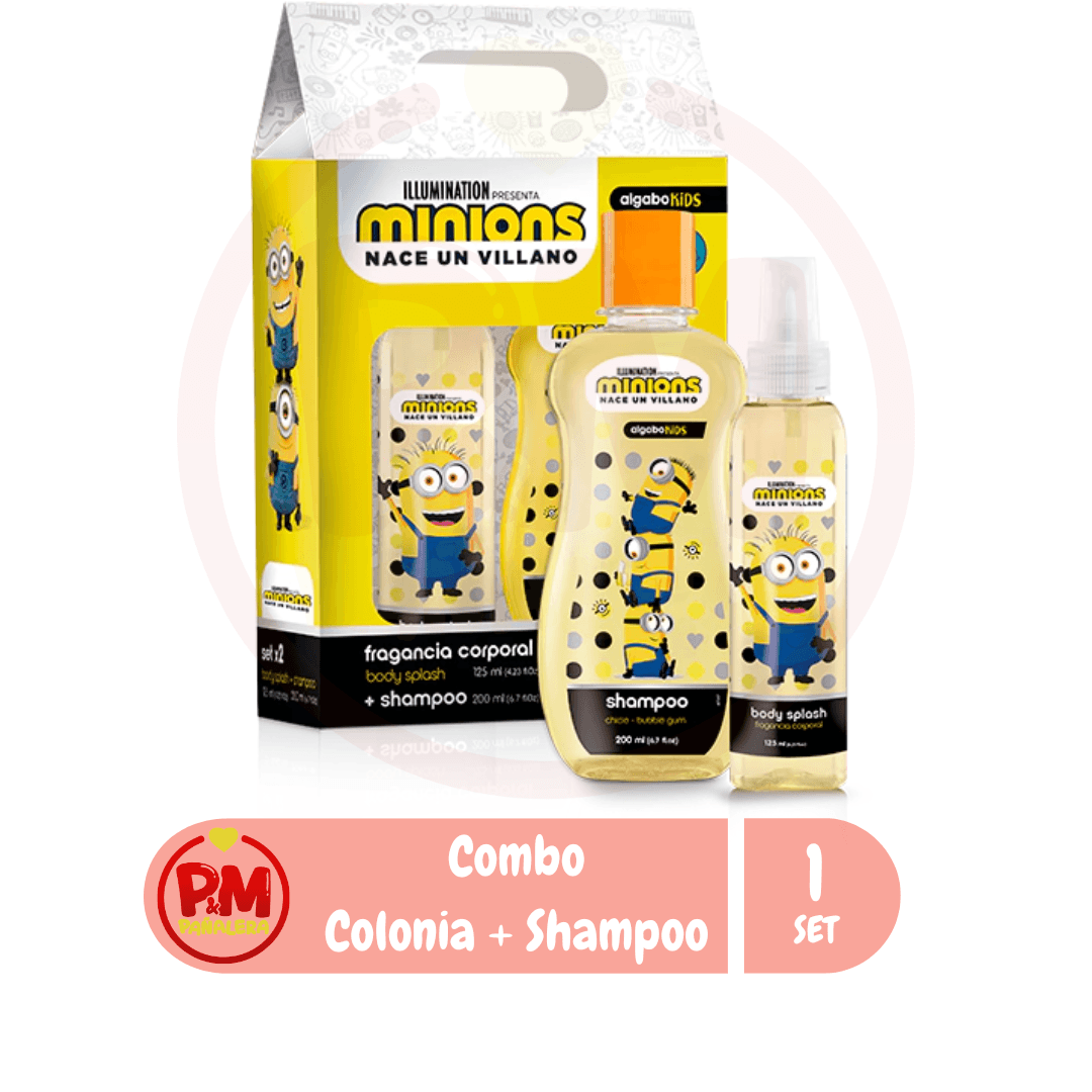 Algabo Shampoo + Colonia Minions