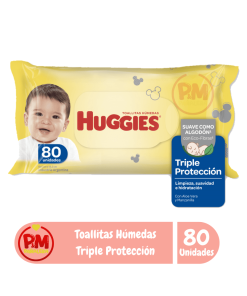 Huggies Triple Protección x80