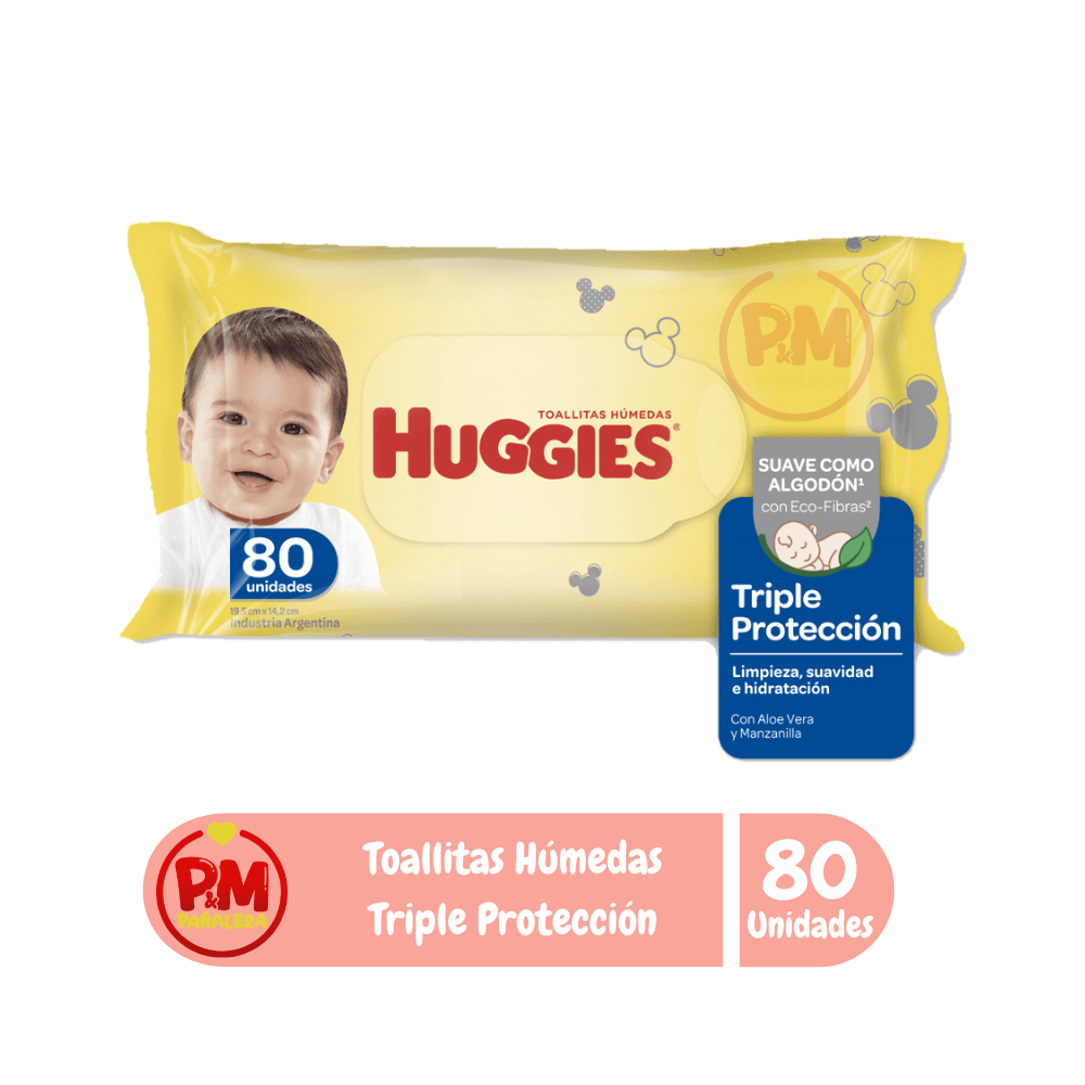 Huggies Triple Protección x80