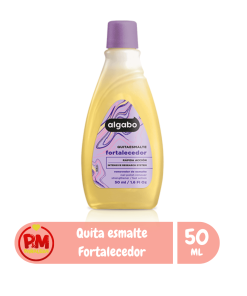 Algabo Quitaesmalte fortalecedor con silicona 50ml Algabo