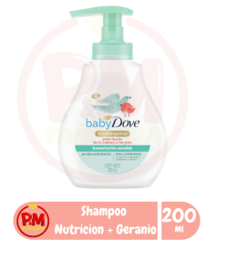 Dove Jabón Líquido de la Cabeza a los Pies Humectación Sensible