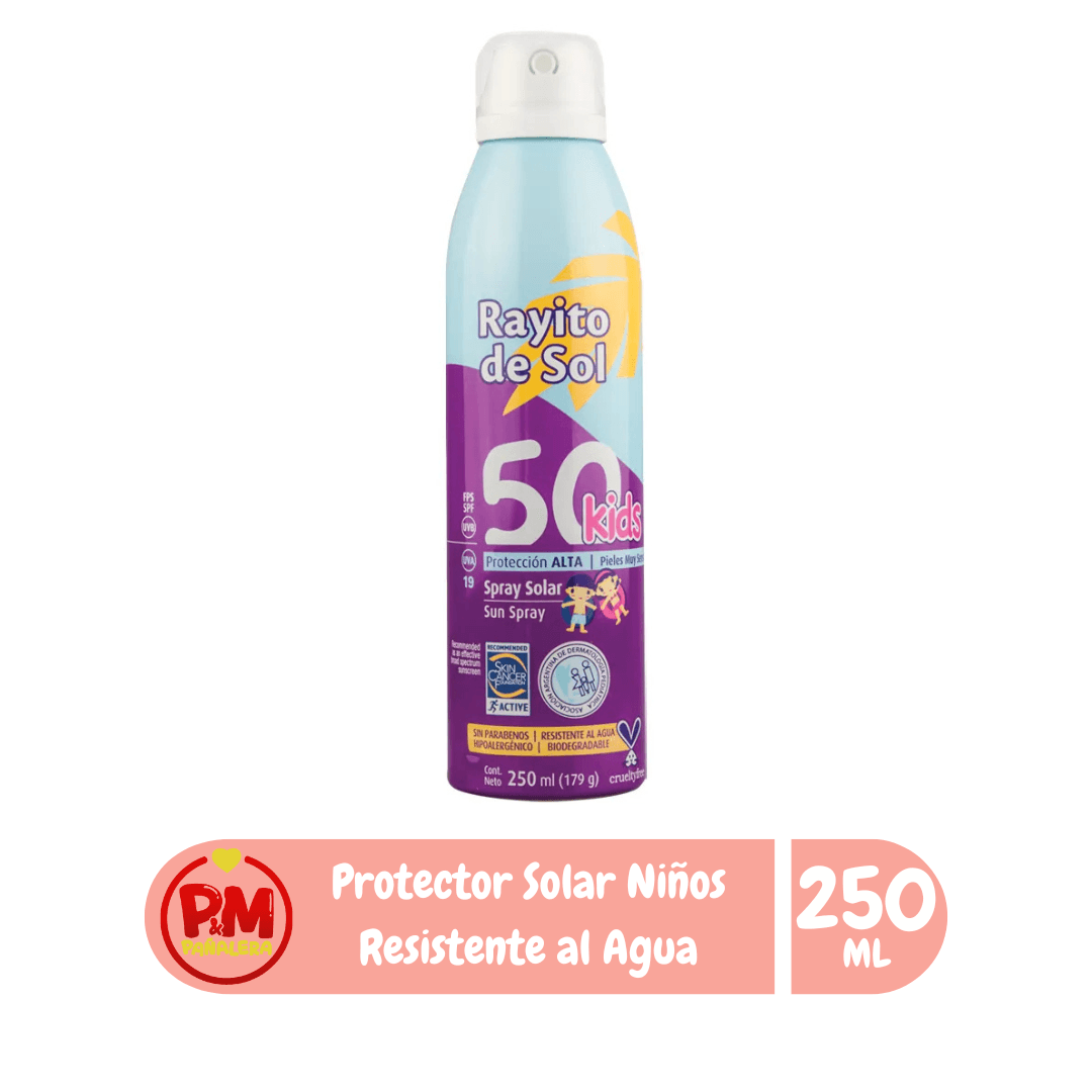 Rayito de Sol Protector Solar Aerosol Kids FPS 50