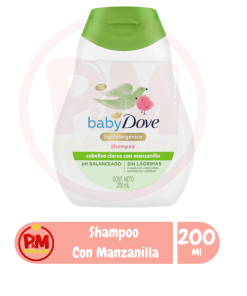 Dove Shampoo para Cabello Claro Humectación Enriquecida