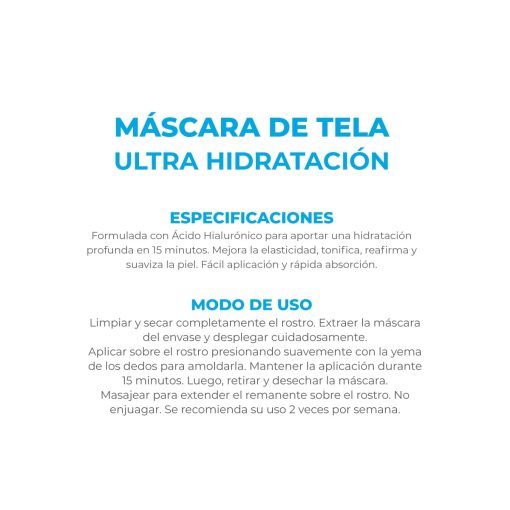 Dermaglós Máscara de Tela Ultra Hidratación - Imagen 3