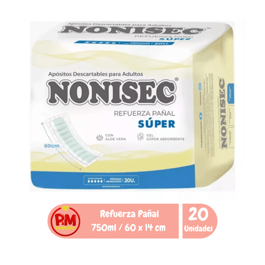Nonisec Refuerza Pañal Súper x20