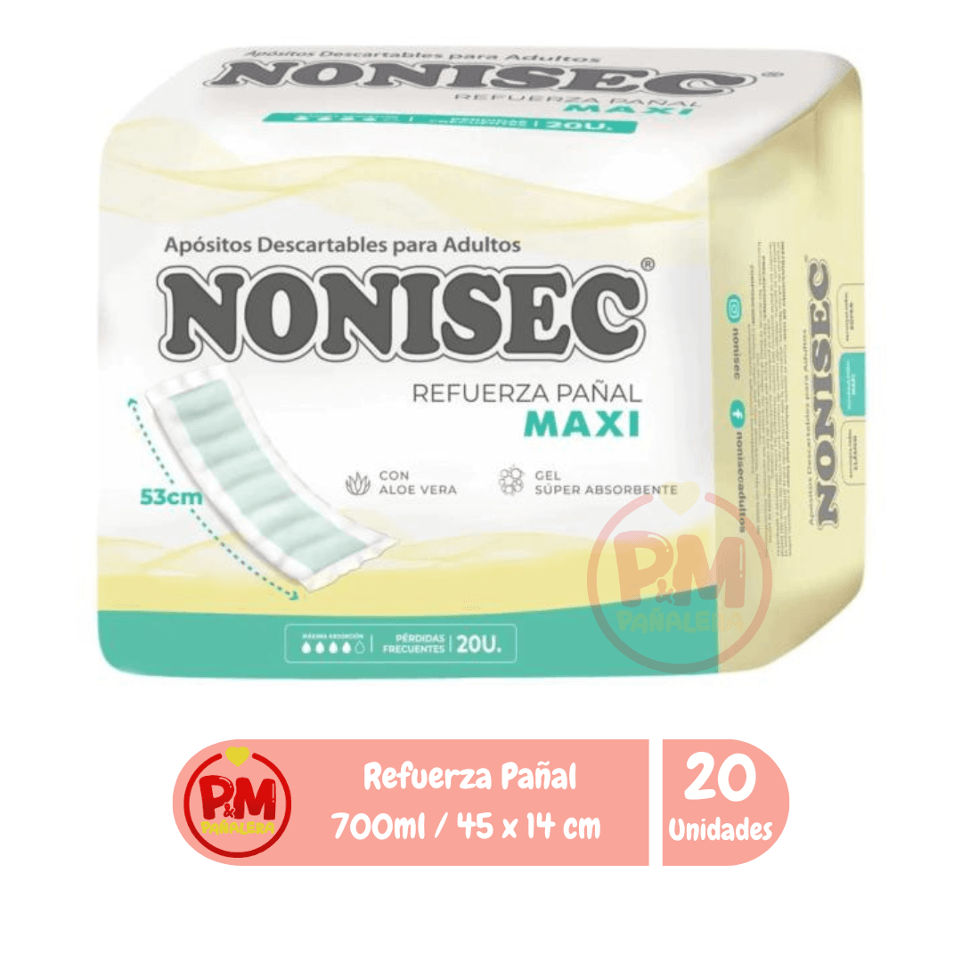 Nonisec Refuerza Pañal Maxi x20