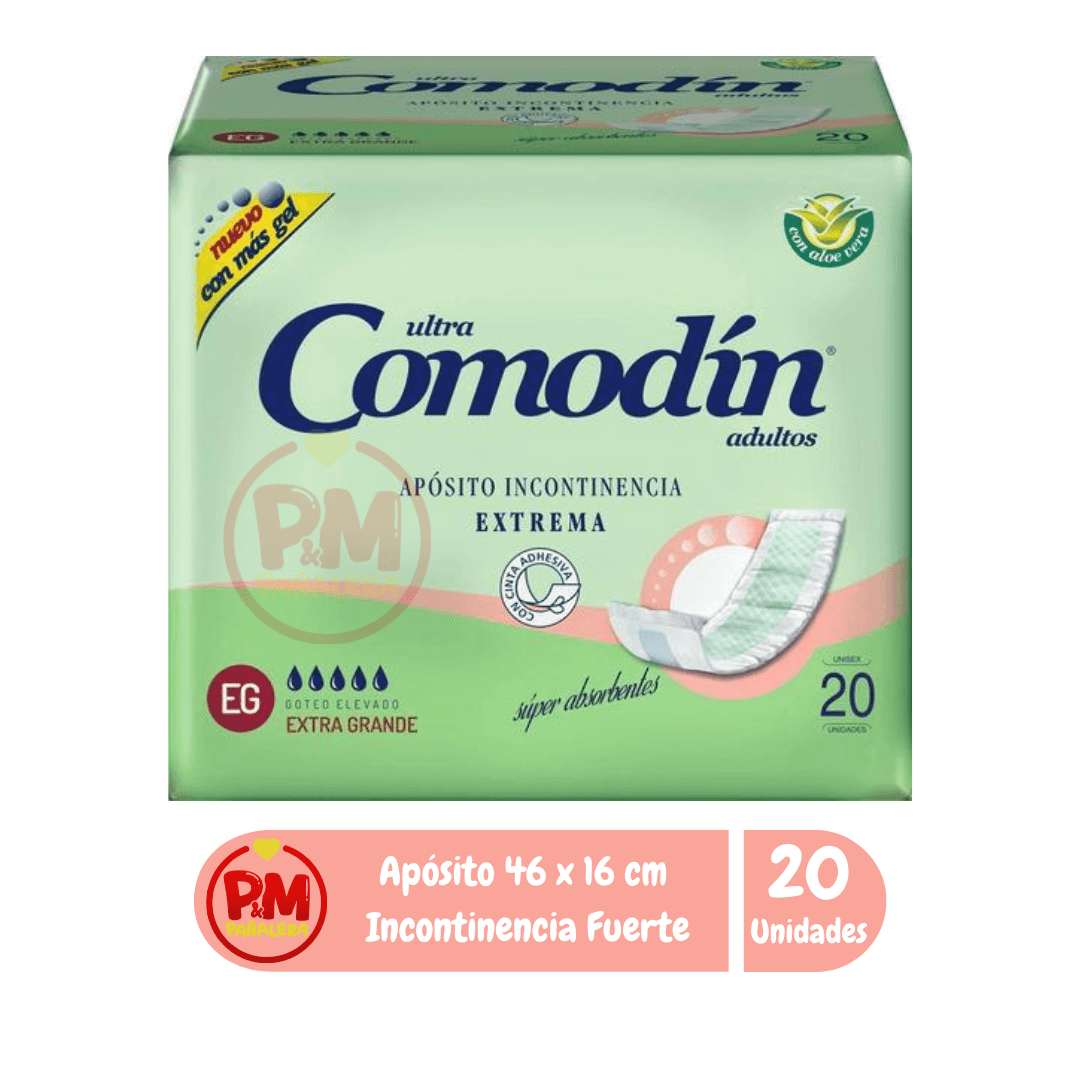 Comodín Apósitos Incontinencia Extra Grande