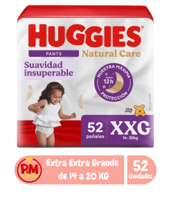 Huggies Natural Care Pants XXG