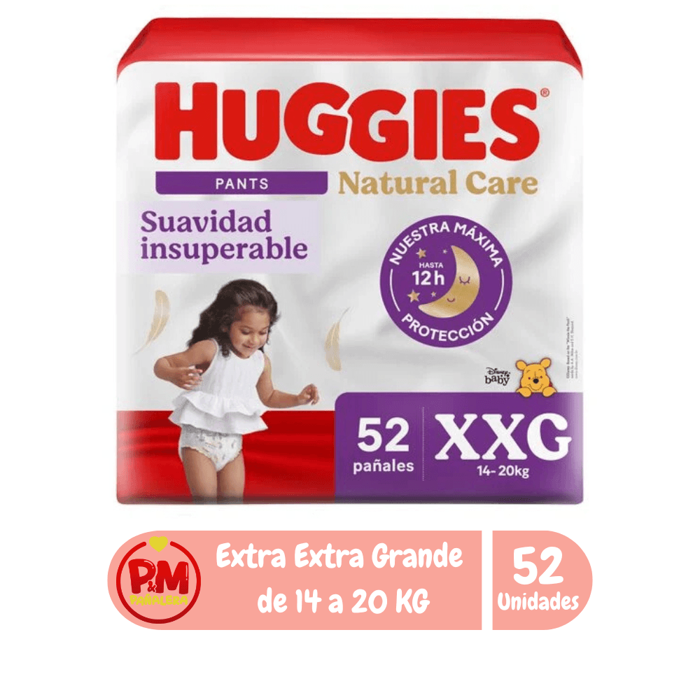 Huggies Natural Care Pants XXG