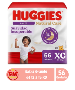Huggies Natural Care Pants XG