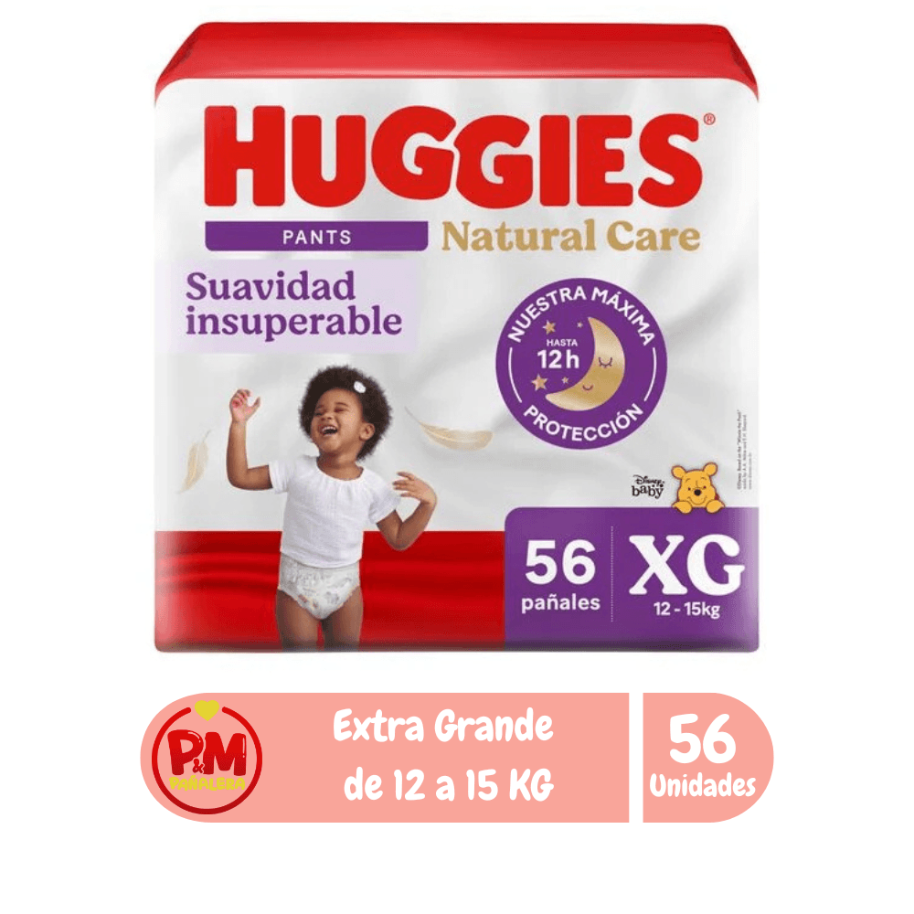 Huggies Natural Care Pants XG