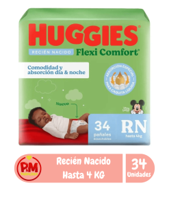 Huggies Flexi Confort Recién Nacido