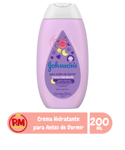 johnson´s Crema Hidratante Antes de Dormir