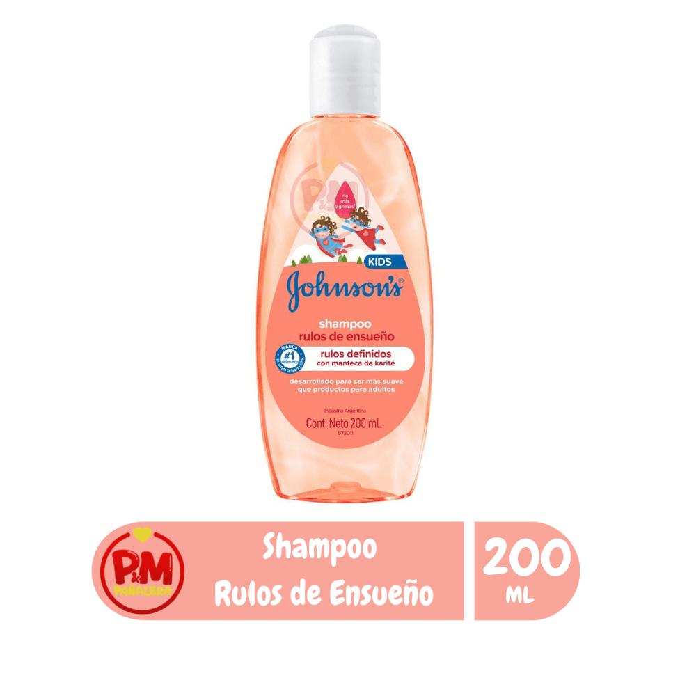 Johnson´s Kids Shampoo Rulos de Ensueño 200ml