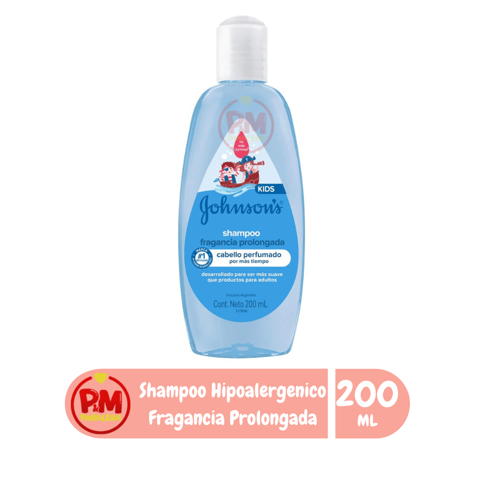 Johnson´s Kids Shampoo Fragancia Prolongada 200ml