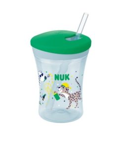 Vaso NUK Action Cup con sorbete flexible