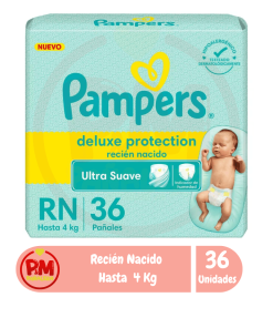 Pampers Deluxe Recién Nacido