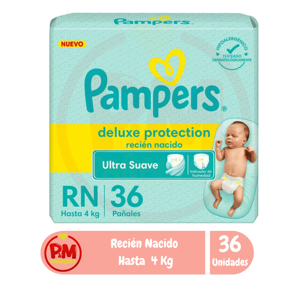 Pampers Deluxe Recién Nacido