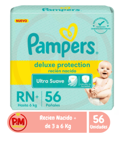 Pampers Deluxe Protection Recién Nacido + x56