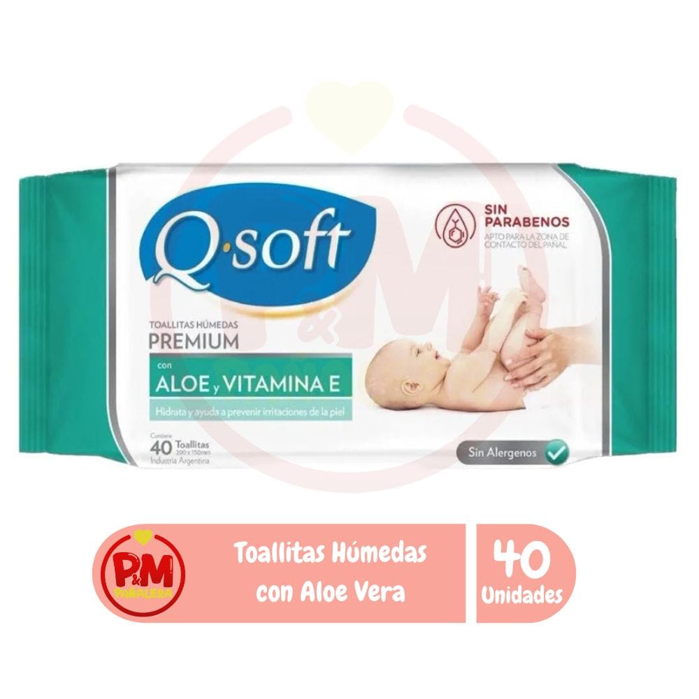 Q-Soft con Aloe Vera y Vitamina E