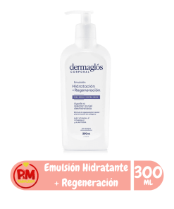 Dermaglós Emulsión Hidratante + Regeneración