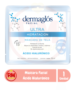 Dermaglós Máscara de Tela Ultra Hidratación
