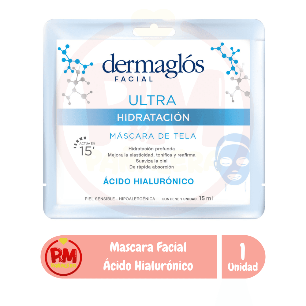 Dermaglós Máscara de Tela Ultra Hidratación