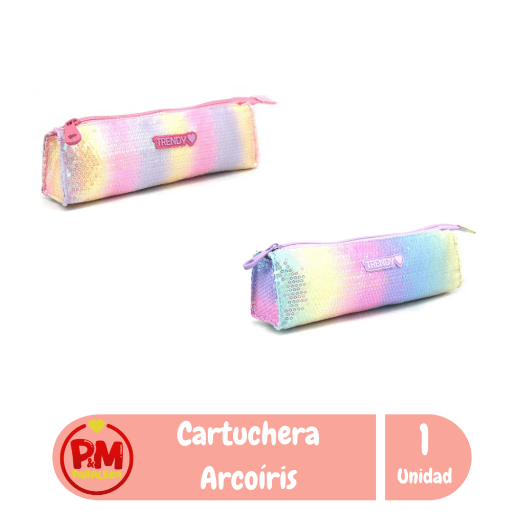 Trendy Cartuchera Arcoíris