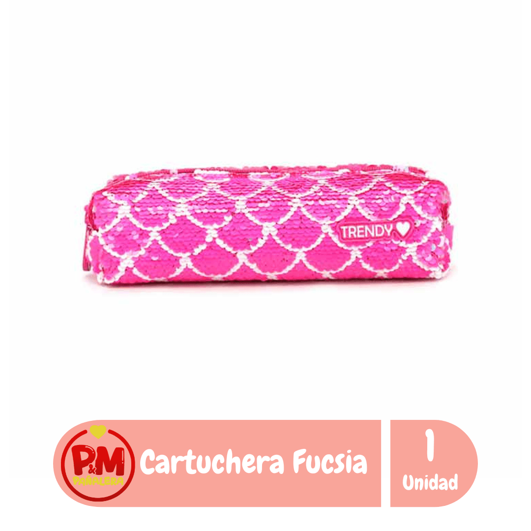 Trendy Cartuchera Fucsia
