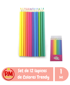 Trendy Lapices de Colores Pastel