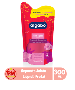 Algabo Repuesto Jabón Frutos del Bosque