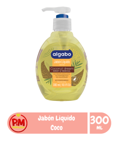 Algabo Jabón Coco con Valvula