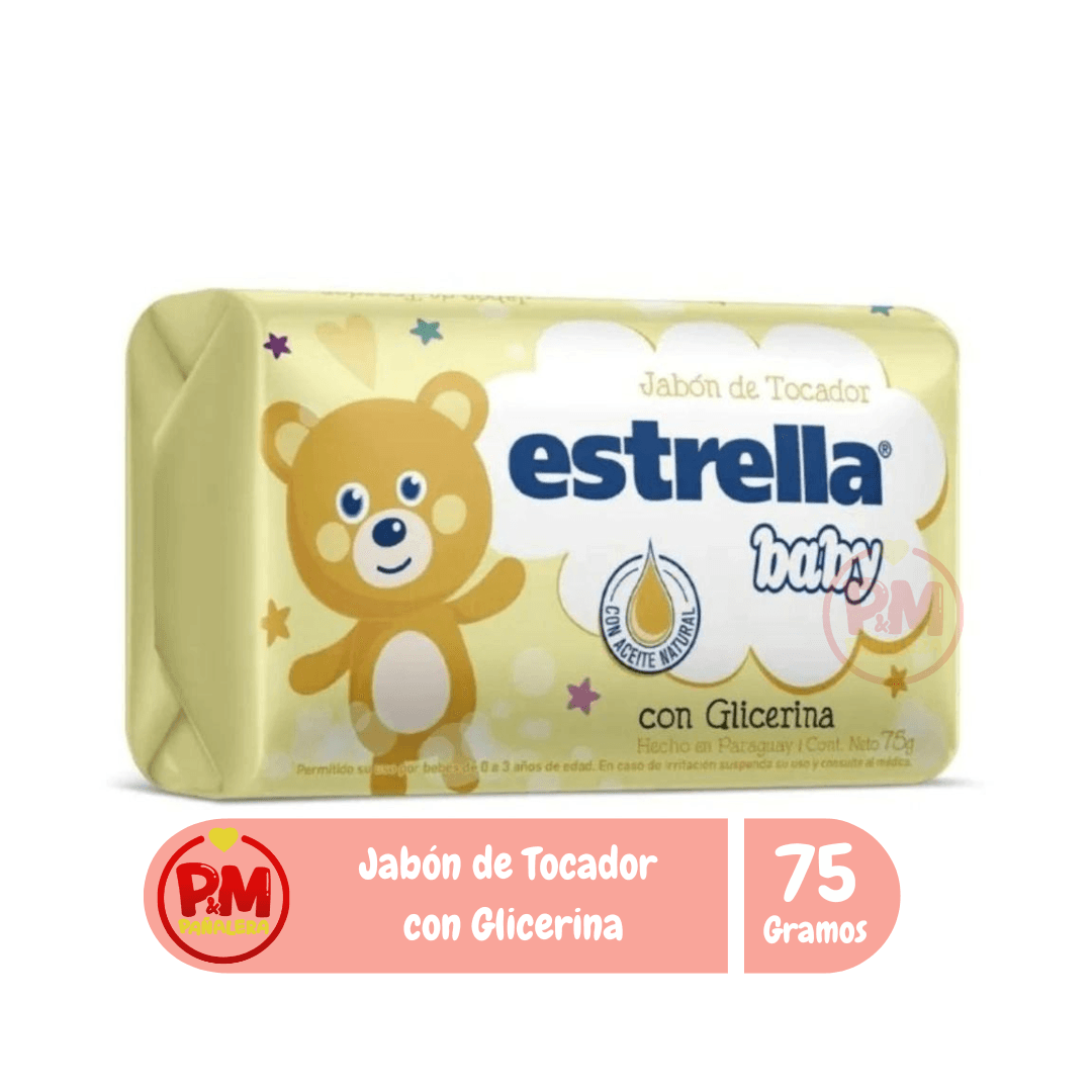 Estrella Jabón con glicerina