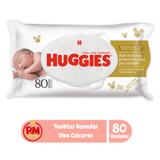 Huggies Oleo Calcáreo x80