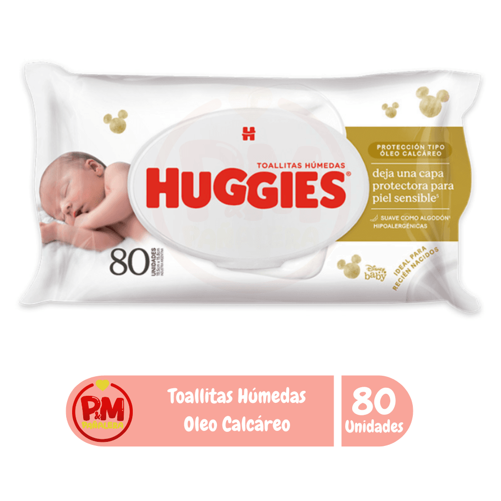 Huggies Oleo Calcáreo x80