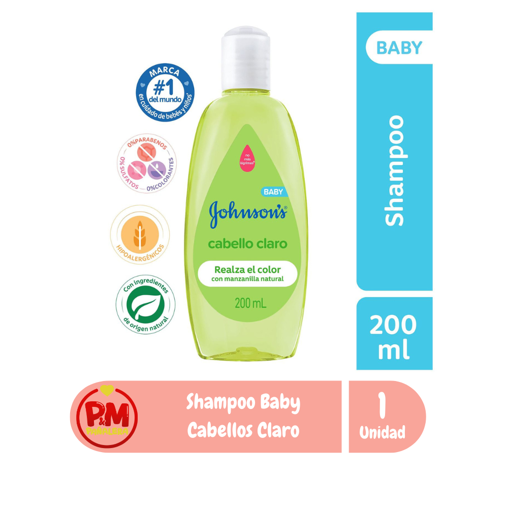 Johnson´s Baby Shampoo Manzanilla 200ml