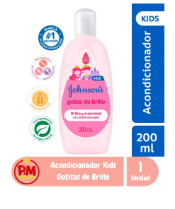 Johnson´s Kids Acondicionador Gotas de Brillo 200ml