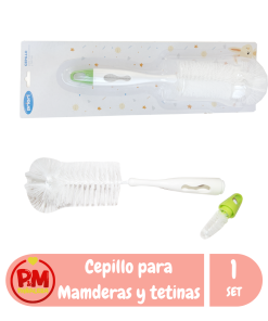 Priori Cepillo lava mamaderas, botellas y tentinas